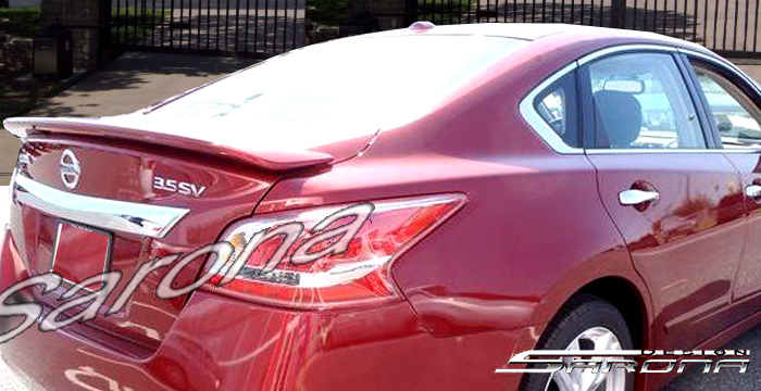 Custom Nissan Altima  Sedan Trunk Wing (2013 - 2015) - $189.00 (Part #NS-050-TW)